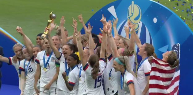 U.S. Women's Soccer Defeat The Dutch To Win World Cup Trophy - KVRR ...