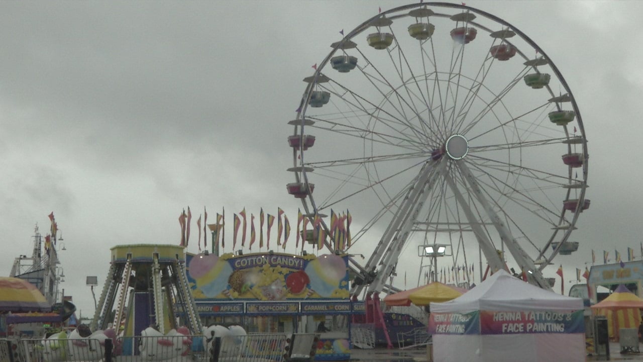 Red River Valley Fair Opens First Day Despite Rain KVRR Local News