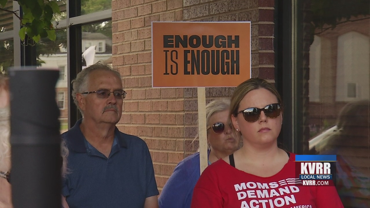 Motivated By Sorrow Activists Rally to End Mass Shootings in Moorhead