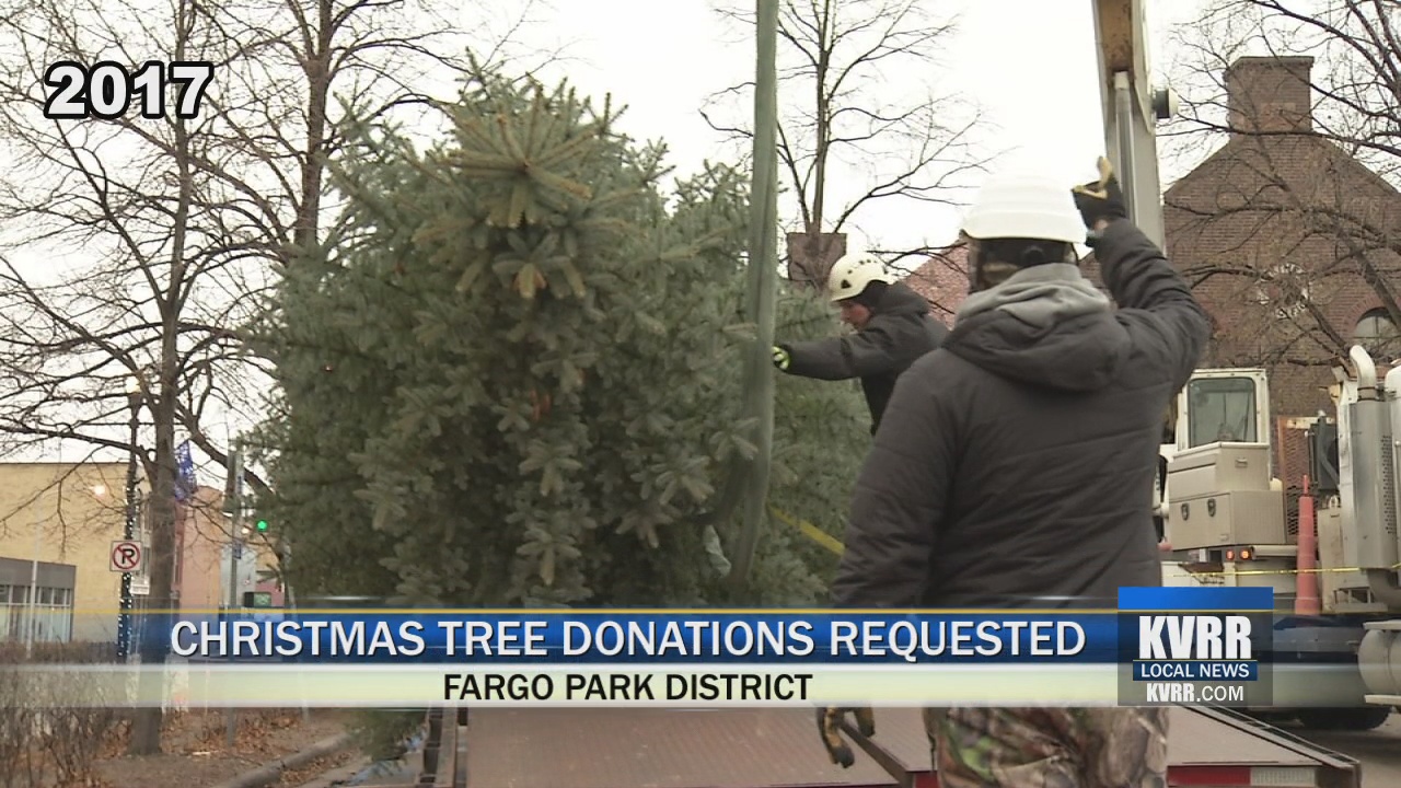 Fargo Park District Requests Christmas Tree Donations