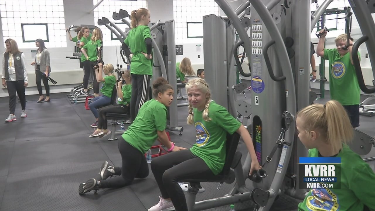 Breckenridge Elementary School Receives 100,000 Fitness Center