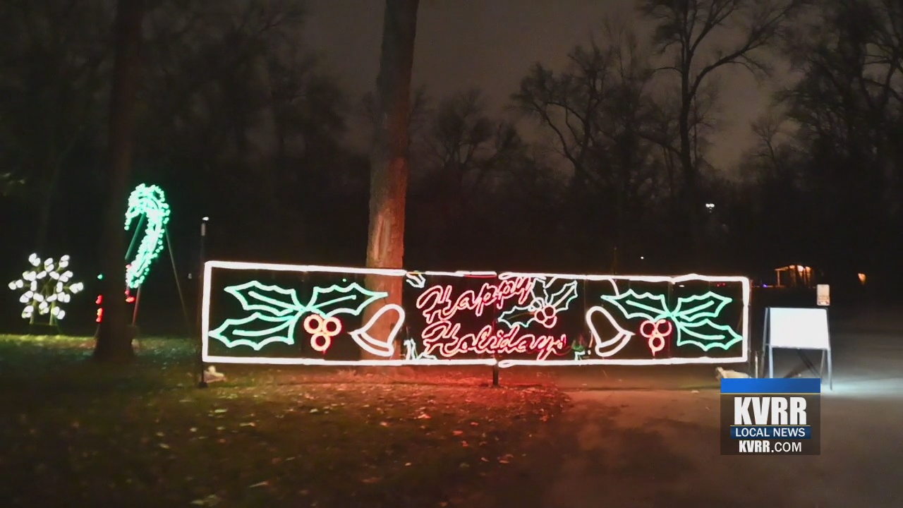 Setting Up For Holiday Lights In Fargo's Lindenwood Park KVRR Local News