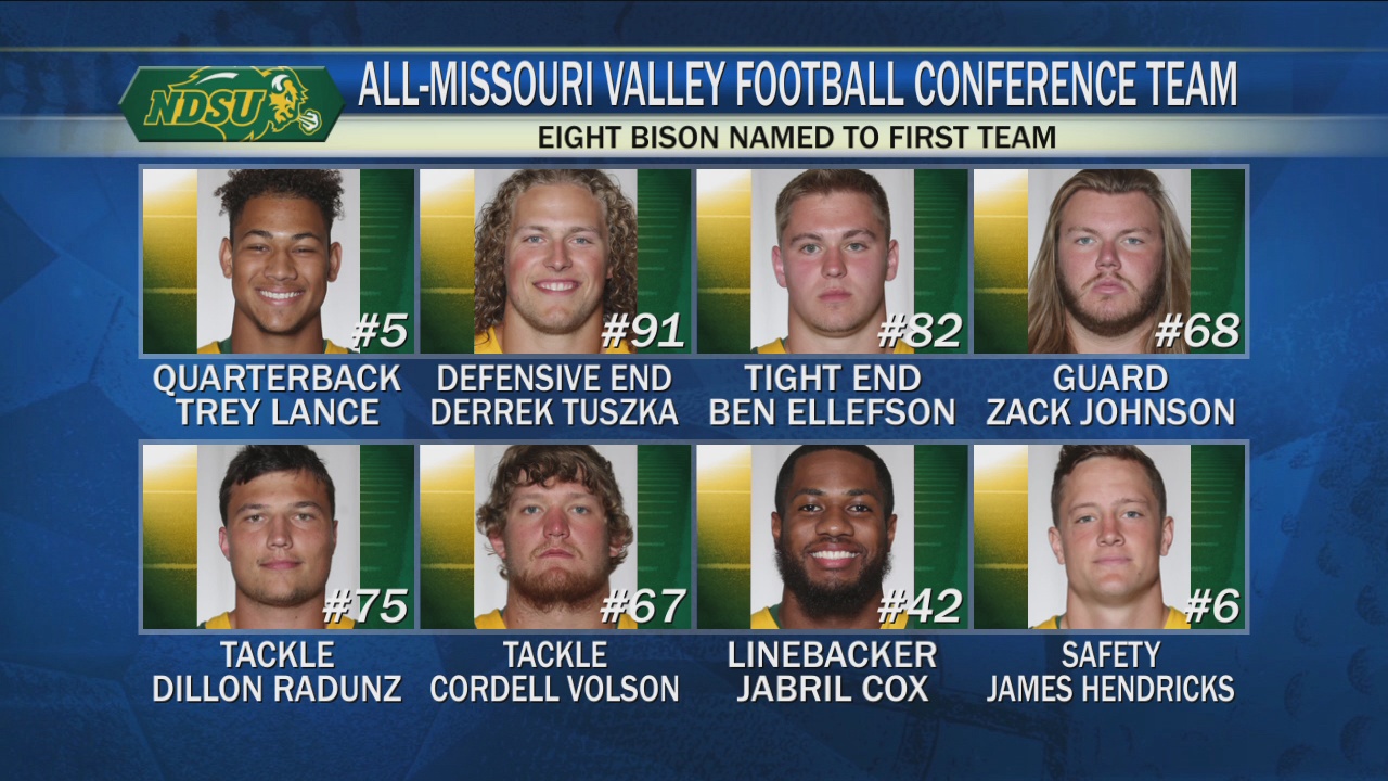 NDSU's Ben Ellefson Named to Allstate AFCA Good Works Team - Missouri  Valley Football Conference