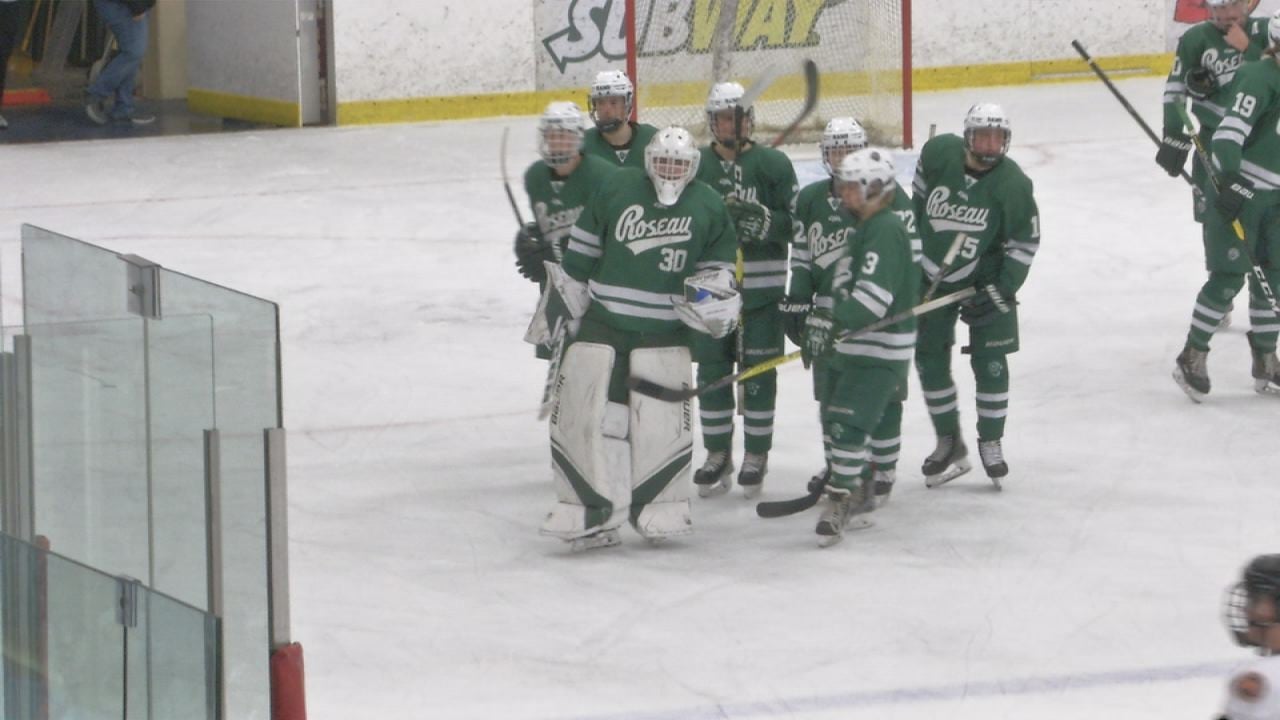 High School Hockey Roundup Roseau, Grand Forks Central Win KVRR
