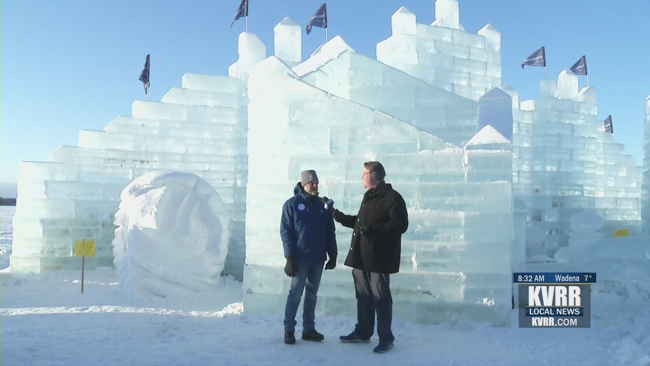 LIVE Detroit Lakes Ice Palace A Royal Monument To Winter KVRR Local News