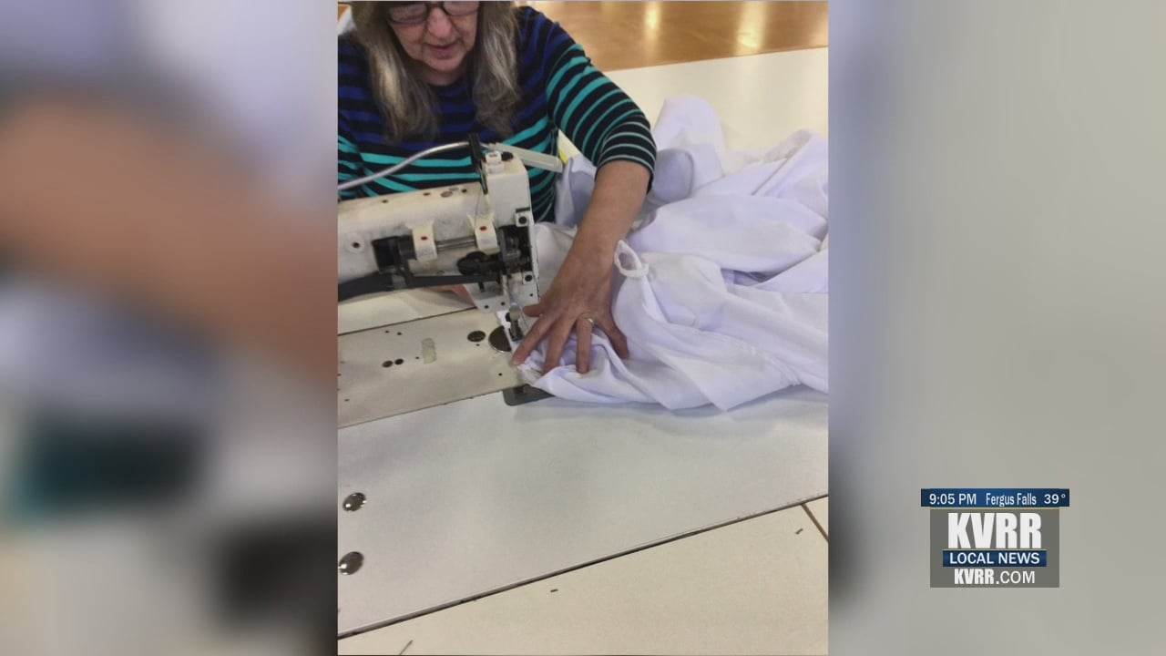 Fergus Falls Company Makes Medical Gowns For Hospital KVRR Local News