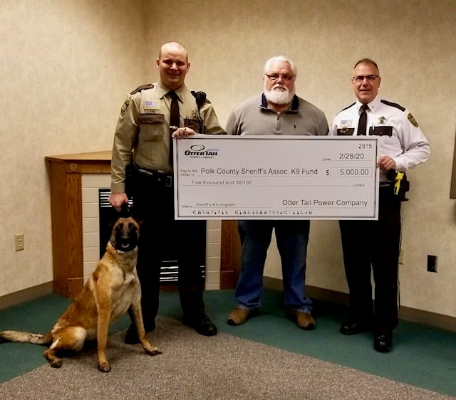Polk County K9 Donation