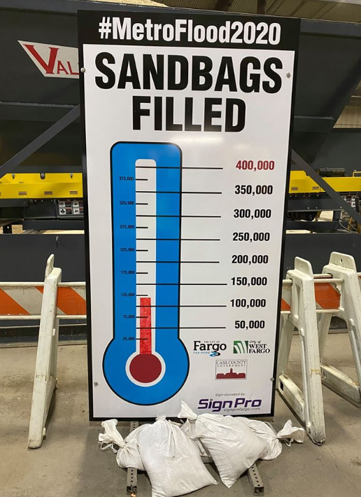 Sandbags Wed March 11, 2020