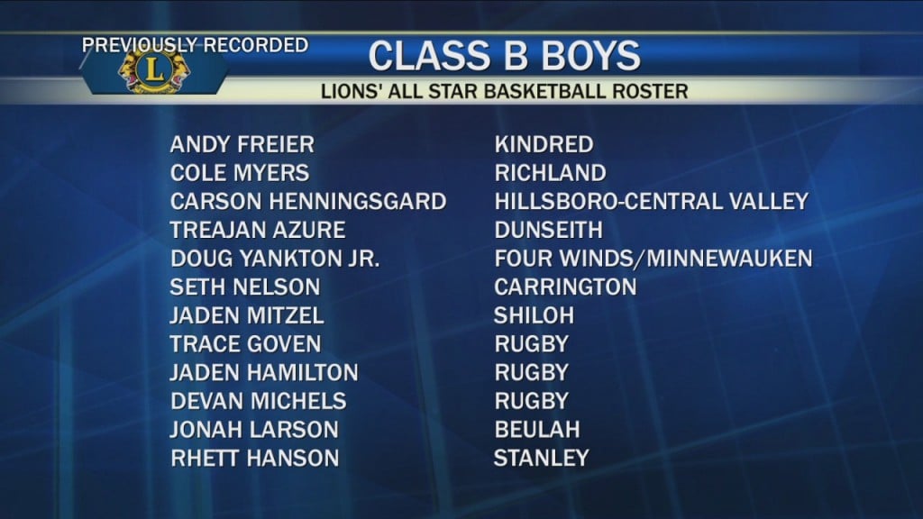 Lions All Star Game