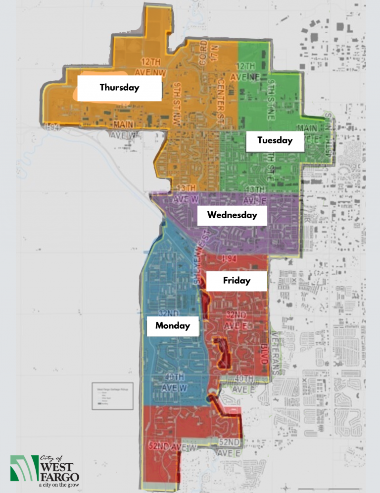 West Fargo School District Map - South Lomei Labyrinth Map