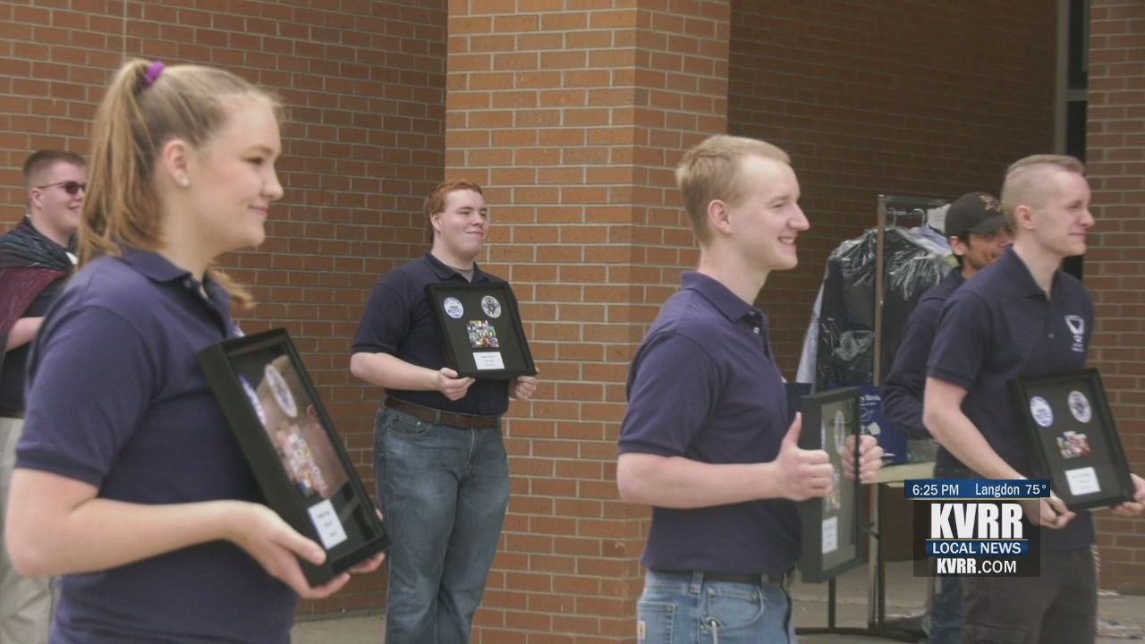 JROTC Cadets Are Honored In Small Graduation at Fargo South High School