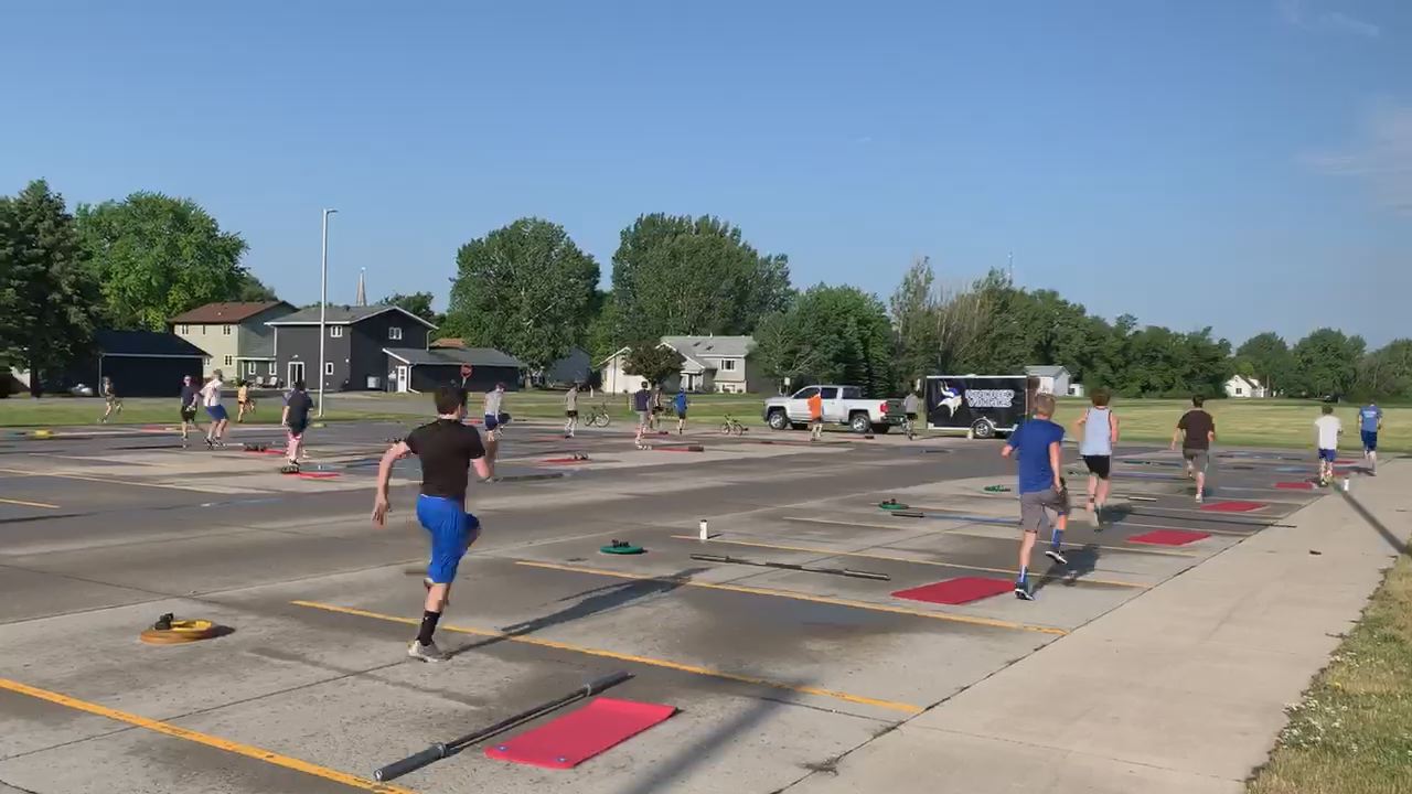Kindred Football Finding Ways to Be Creative With Offseason Workouts KVRR Local News