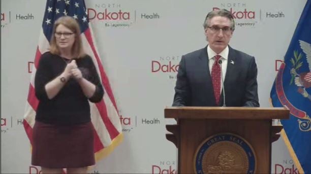 Gov Burgum Press Briefing