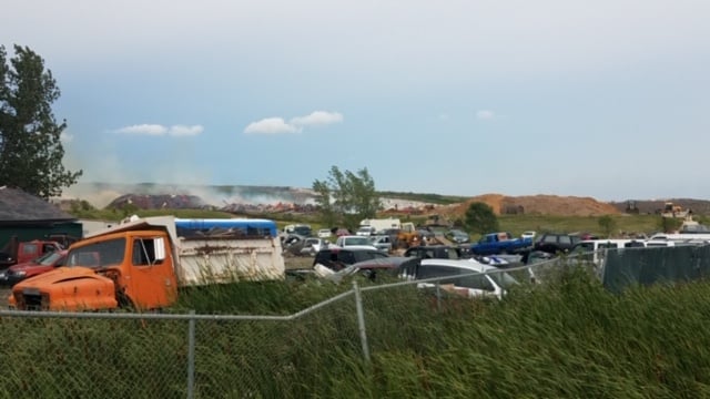 Landfill Fire