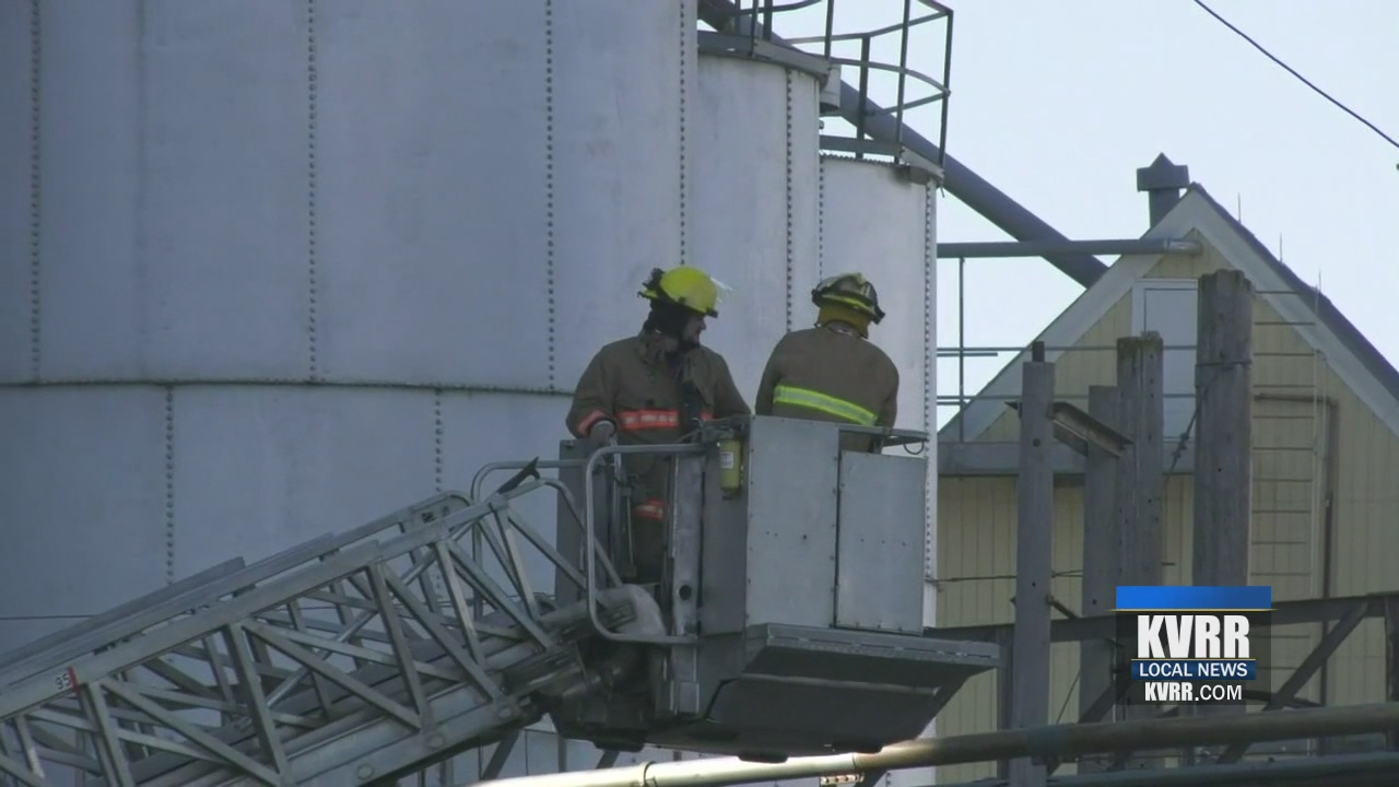 Crews on scene of elevator fire in Grandin, N.D. KVRR Local News