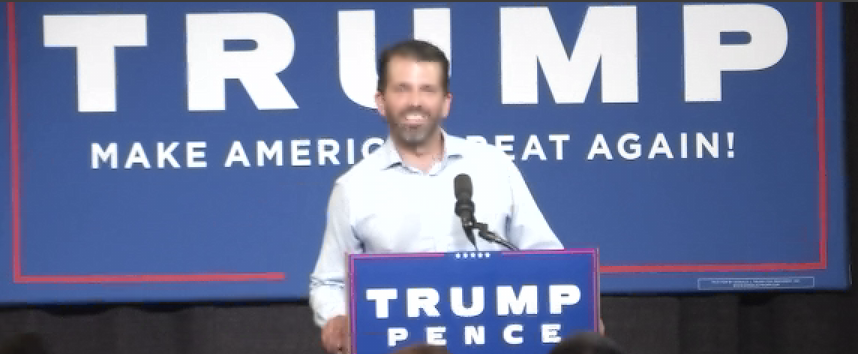 Donald Trump, Jr. Says His Father Will Win Minnesota, Slams Biden In ...