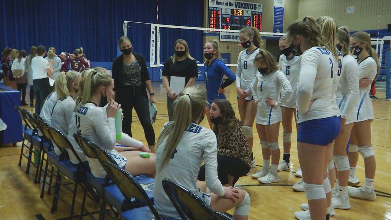 Kindred Volleyball Advances in Region One Tournament KVRR Local News