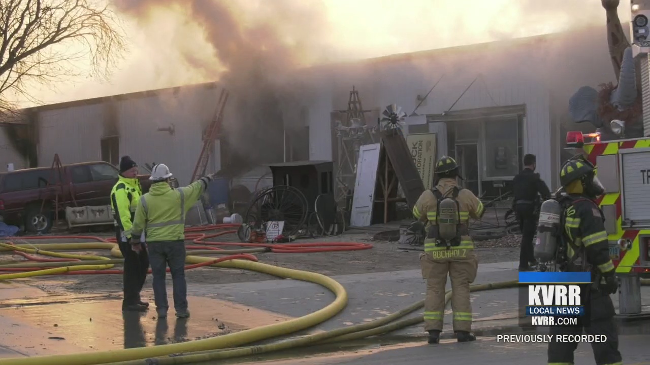 Fargo Fire Department responds to threealarm structure fire KVRR