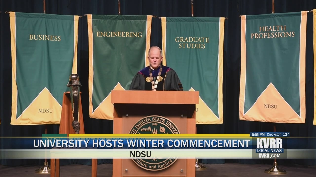 NDSU celebrates the 2020 winter commencement virtually KVRR Local News