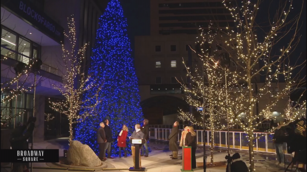 Broadway Square Tree