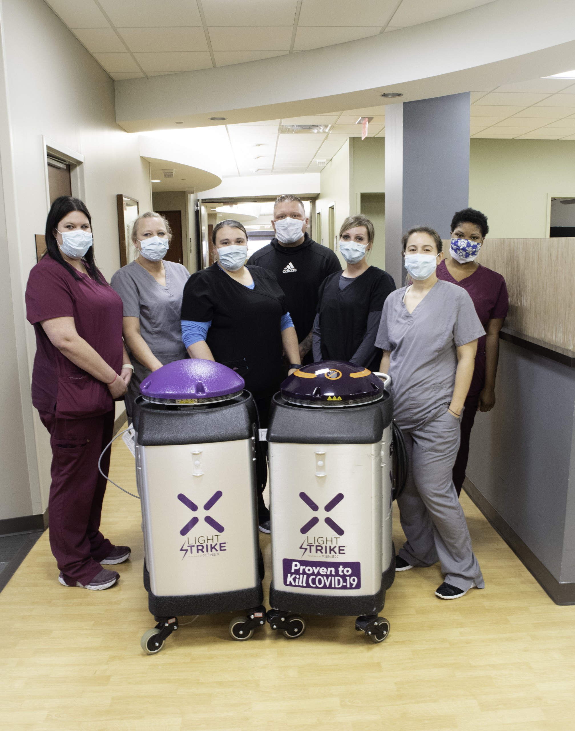 Meet RUDI Jamestown Regional Medical Center shows off new germzapping robot KVRR Local News