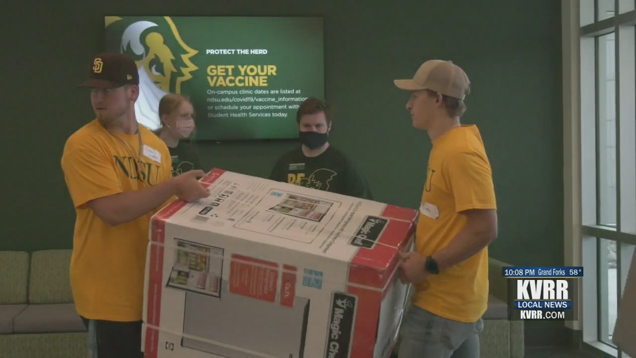 NDSU movein day new Bison to the herd KVRR Local News