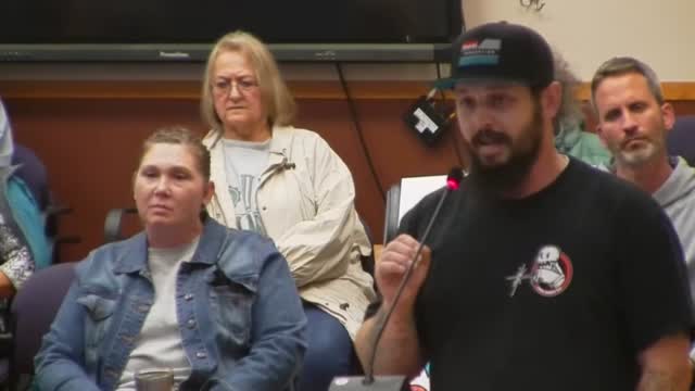 Grand Forks School Board Mask Parent