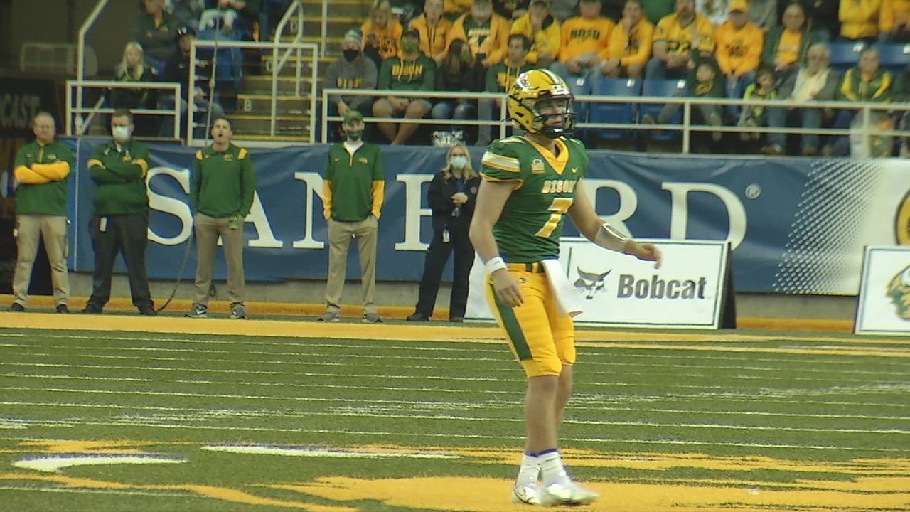 ndsu s miller replaces patterson and leads them to victory over missouri state kvrr local news