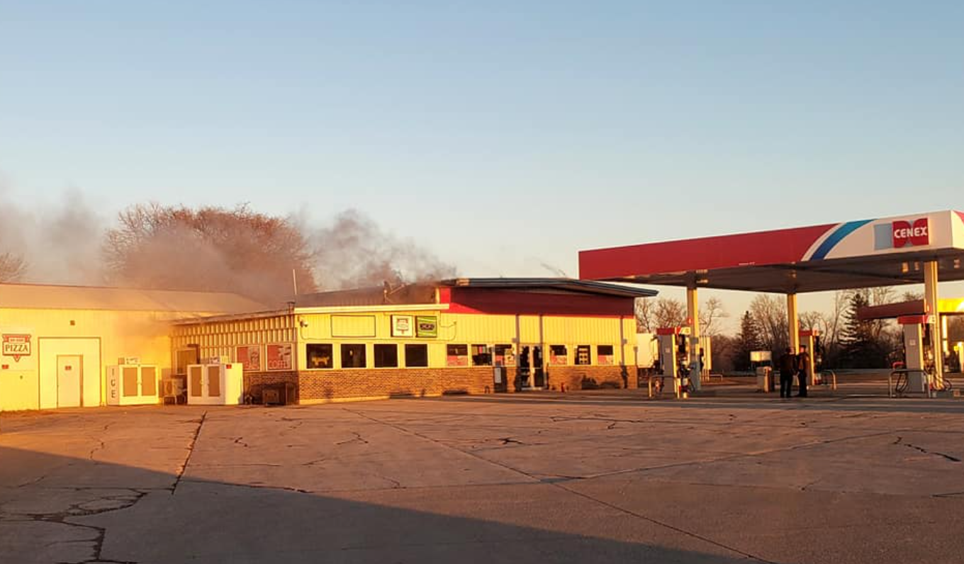 Fire Marshal Investigating Cause of Fire at Cenex in Mahnomen KVRR