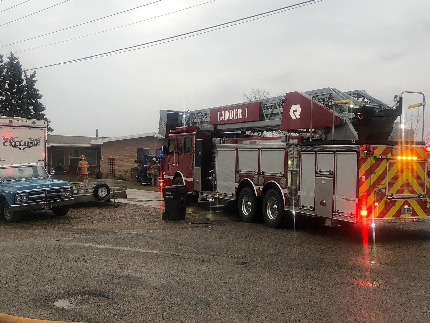 Fire damages home in Jamestown KVRR Local News