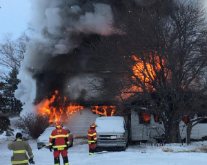 Campbell Fire Via Sheriff Rick Fiedler