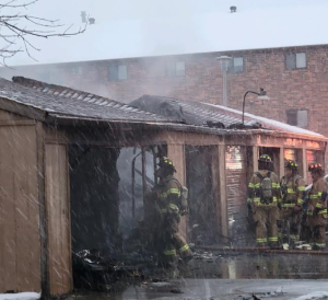 Apartment House Garage Fires Autumn Brook