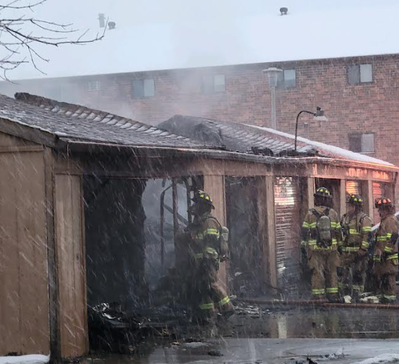 Update: Fire Heavily Damages Garages At South Fargo Apartment Complex ...