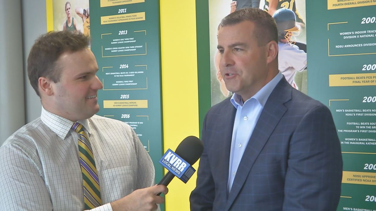 state-of-athletics-ndsu-s-matt-larsen-kvrr-local-news