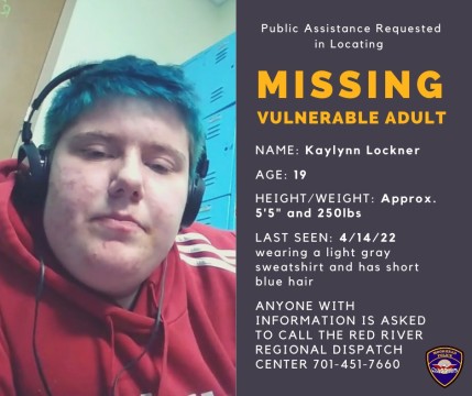 Vulnerable Adult Missing From Moorhead - KVRR Local News