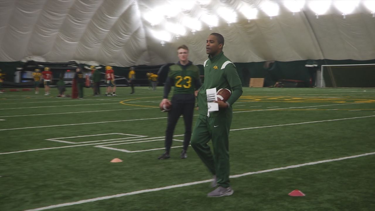 New NDSU Cornerbacks Coach Lewis Walker Making Immediate Impact KVRR