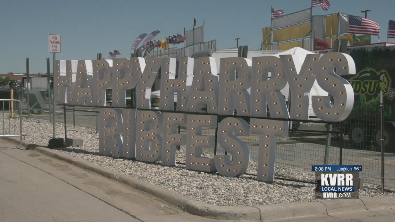Parking Lot At Fargodome Being Transformed Into RibFest 2022 KVRR