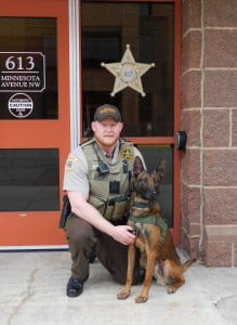 Anthony Olson And K9 Rip