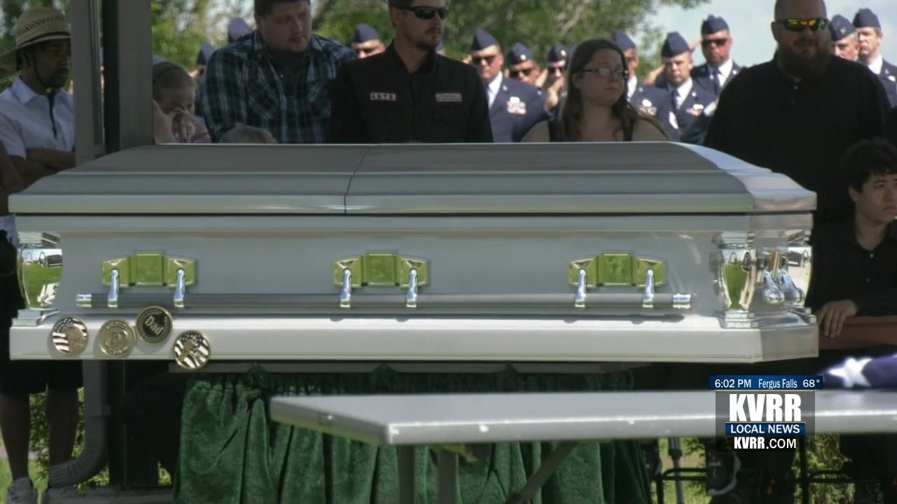 Ceremony Held For Carrington Police Chief at Fargo National Cemetery
