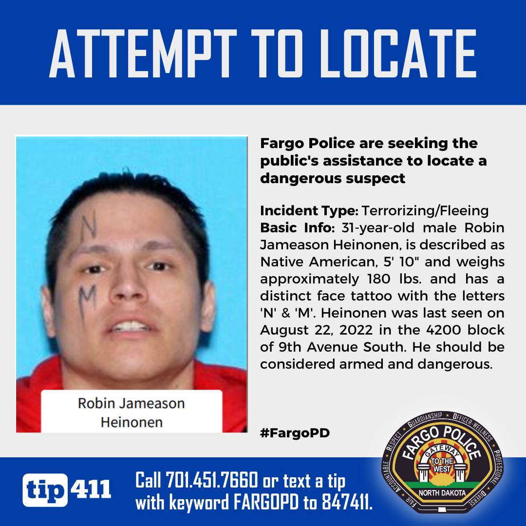 fargo-police-ask-for-help-finding-dangerous-suspect-flipboard