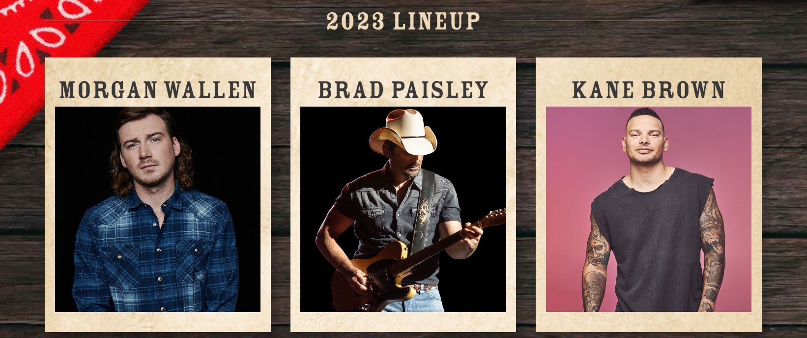 WE Fest Lands Wallen, Paisley and Brown as 2023 Headliners KVRR Local