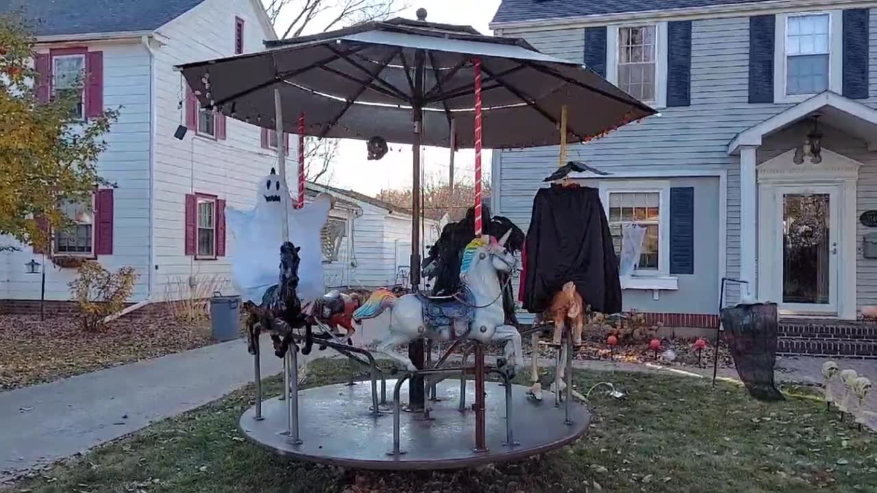 Spooky Halloween Carousel Spotted in South Fargo KVRR Local News