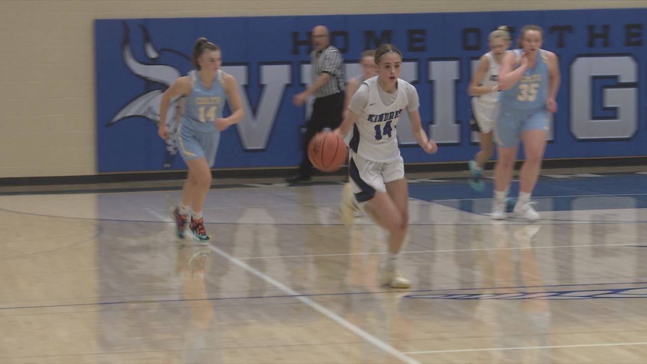 Kindred Girls Basketball Eisenschenk Takes Play of the Week KVRR