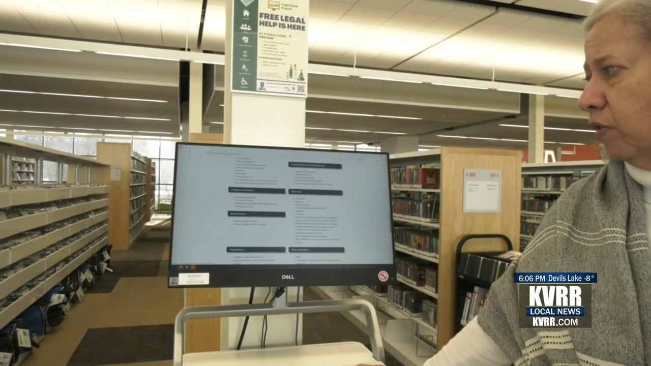 Downtown Fargo Library introduces free legal kiosk KVRR Local News