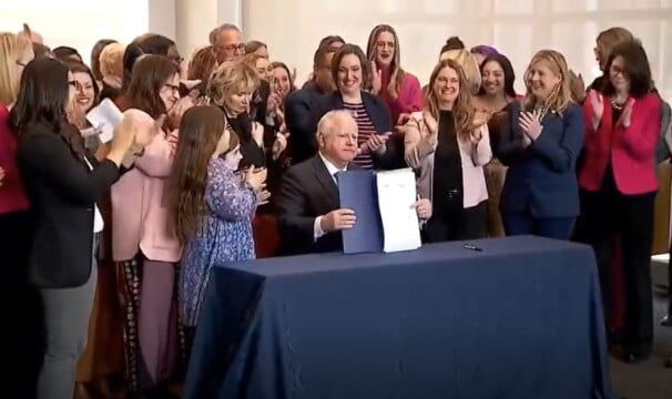 Walz And Leaders Sign Abortion Rights Bill - KVRR Local News