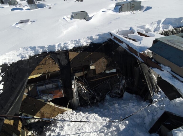 Partial roof collapse at Duluth mall KVRR Local News