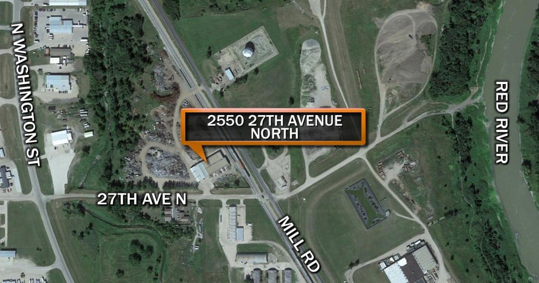 Fire At Residual Materials in Grand Forks KVRR Local News