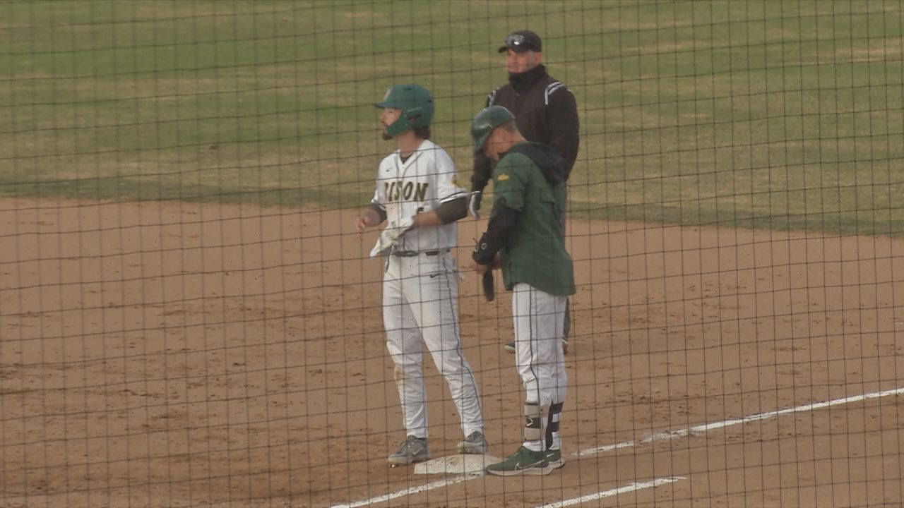 Bison Baseball Defeats Leathernecks 100 in Home Opener KVRR Local News