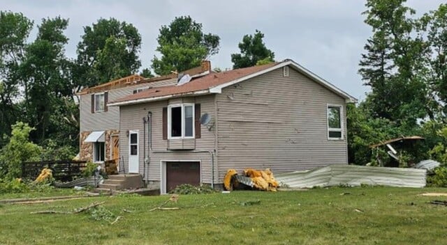 National Weather Service Surveys Tornado Damage In Northwestern ...