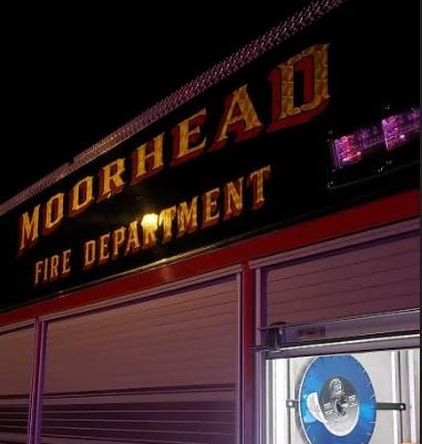 Moorhead Fire Truck Night Shot Generic